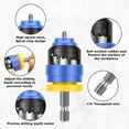 thumbnail image 3 of Adjustable Depth Drywall Screw Setter with Magnetic Holder 7 Level Adjustable Bit Holder with 2 Replacement Bits for Drywall Deck Plywood, 3 of 11