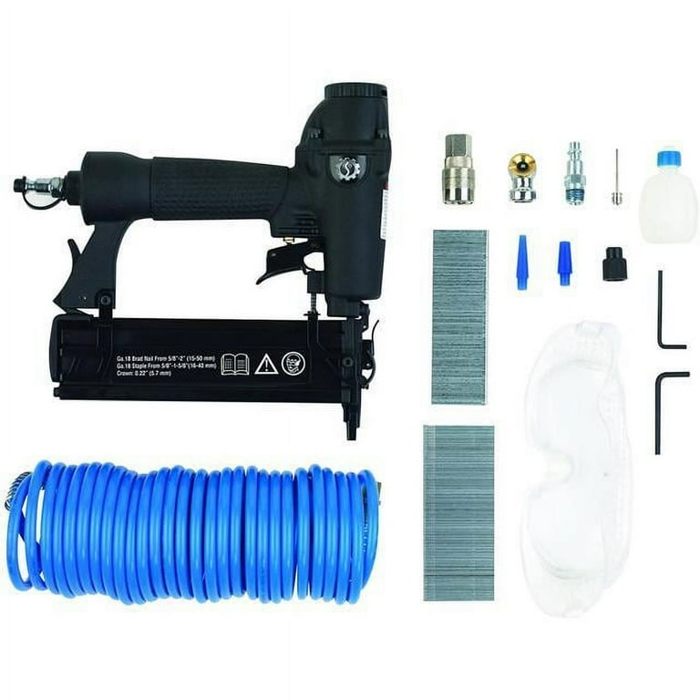 Pulsar 2 Gallon Oil-Free Air Compressor with Accessories and 18 GA Nail Gun Pulsar 2 Gallon Oil-Free Air Compressor with Accessories and 18 GA Nail Gun