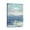 Coastal (10), variant on Wall Art Abstract Canvas Art Print Modern Blue Ocean Picture Small Coastal Artwork for Sea Lake Themed Home Bedroom Décor 12x16inch