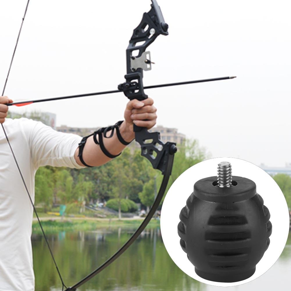 Wear-resistant Archery Shock Absorber Durable Univesal Compact Arrow Equipment for Compound Bow Ichiias Archery Vibration Dampener