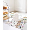 thumbnail image 4 of Happy Easter Kitchen Dish Towels for Drying Dishes Set of 2, Cute Rabbits Eggs Daisy Flowers Plants Watercolor Waffle Weave Microfiber Hand Tea Bathroom Towels Quick Dry & Absorbent Towel 12x12, 4 of 7