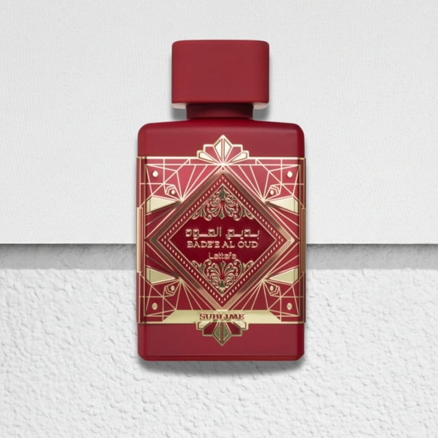 Perfume Lattafa Bade'e Al Oud Sublime Amaderado Aromático 100 ml