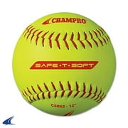 Safe-T-Soft Softballs- 12'', 12 per Set by Champro