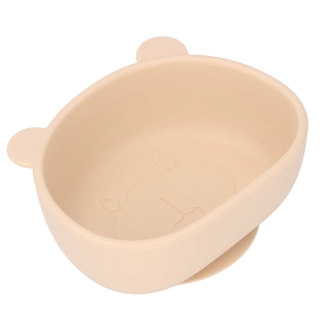Bol à Succion en Silicone, Bol Alimentaire pour Bébé Bol Mignon Dessin Animé Bol à Succion pour Enfant Robuste et Résistant