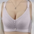 thumbnail image 2 of Fashion Comfortable Womans Lace Beauty Back Solid Strap Wrap Plus Size Bra, 2 of 3