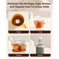 thumbnail image 4 of Coladores de té Reinmoson Mini, acero inoxidable 304, 40 ml, paquete de 2, 4 of 9