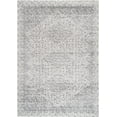 thumbnail image 2 of nuLOOM Vintage Contemporary Handmade Light Grey Tribal Area Rug, 2' X 3', 2 of 2