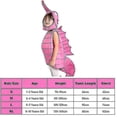 thumbnail image 2 of Girls Pink Seahorse Halloween Costume Child Toddler Boys Yellow Hippocampus Costume For Kids, 2 of 4