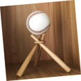 thumbnail image 5 of 2 juegos de soporte para ventilador de béisbol, estante de exhibición, soporte de bate de béisbol, soporte de bate de béisbol, soporte pequeño, soportes de adorno, 5 of 5