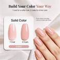 thumbnail image 6 of Morovan 10 Translucent Colors Gel Nail Polish Set,Milky White Pink Nude Brown Shades for Year Round Wear, 6 of 9