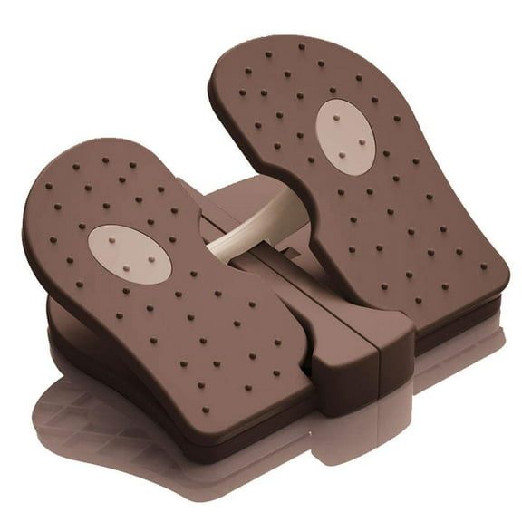 Simple Leg Exerciser While Sitting for Seniors,Mini Foldable Leg Exerciser, Portable Foot Pedal Exercise Machine with Sole Massage,Fitness Equipment for Home, Office Workouts,Easy to Store