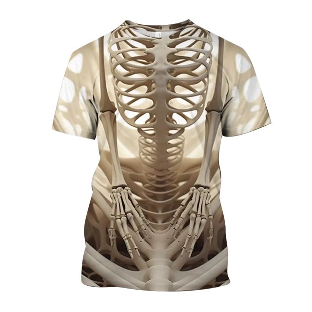 LUOGENLI T-shirts pour Homme pour Hommes T-Shirt Cool à Col Rond à Manches Courtes T-Shirt 3D à la Mode T-Shirt à Manches Courtes Tee T-shirts Hommes Blanc Fête de la Saint-Patrick Blanc TTTG