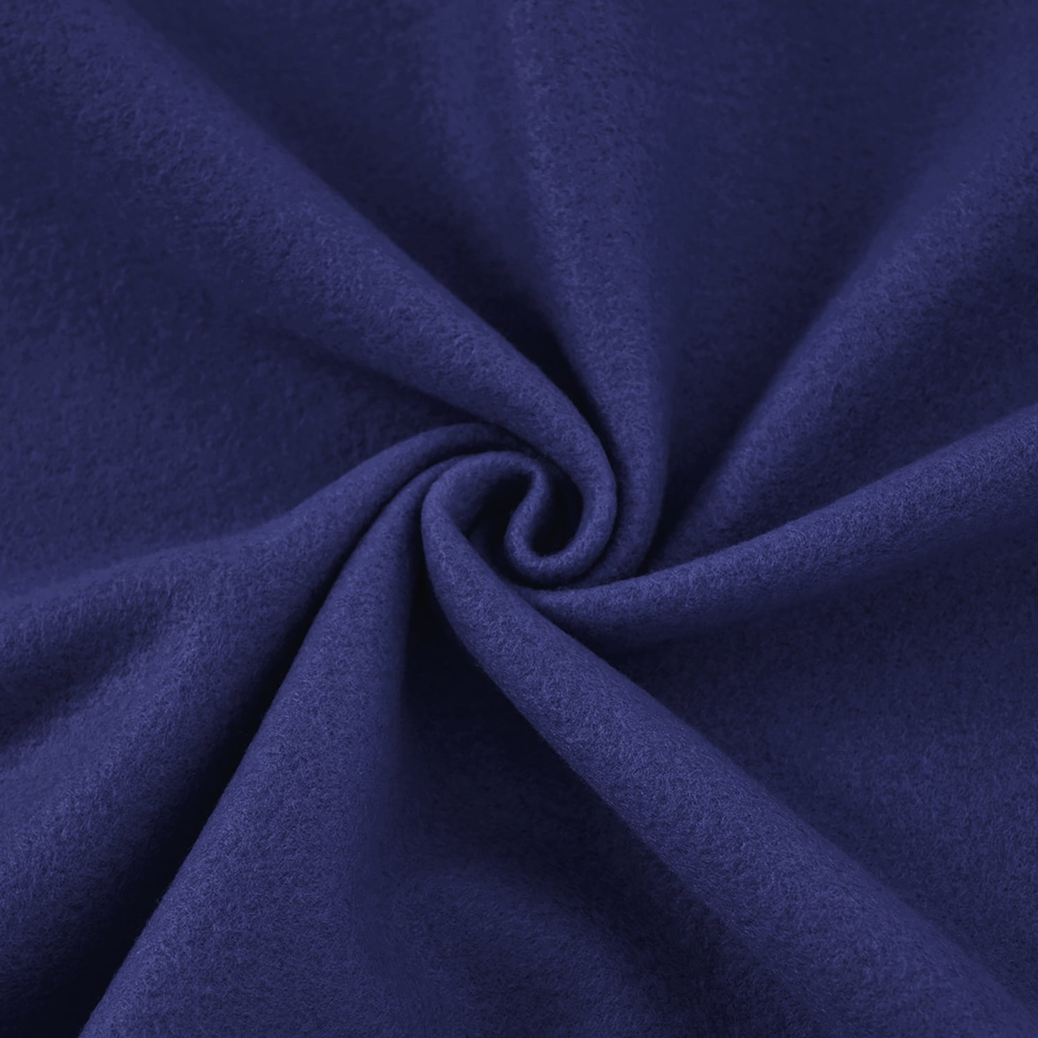 JML Soft Fleece Throw Blanket with Satin Trim, 50"x60", Navy