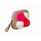 thumbnail image 3 of Monedero en forma de GALLETA CLÁSICA SPONCH, Diseño de Comida PAN, Rectangular, Decorativo con Pompones, Color Beige y Rosa Multicolor, Moda Kawaii, Novedoso y Encantador, 3 of 5