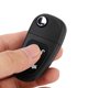 thumbnail image 1 of Llave remota de coche ANGGREK NHVWB1U241 negro 433 MHz 4 botones llavero de plástico ABS para Jaguar XJ 2002-2008, 1 of 8