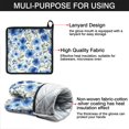 thumbnail image 7 of Pioneer Flower Kitchen Oven Mitt and Pot Holder Sets 2 Pcs for Baking, Cooking and Grilling, Heat Resistant Up To 392 °F, 7 of 7