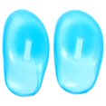 thumbnail image 1 of 1 Pair Ear Protection Tool Silicone Ear Shield Ear Protector Cover for Hair Salon Dye Hair (Sky Blue), 1 of 8