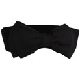 thumbnail image 1 of Minnieouse Cinturón de pajarita portátil para mujer, cinturón elástico a la moda para fiestas y banquetes, banda de cintura ajustable de cuero PU de Cinturones Negro Minnieouse PS9259-03, 1 of 5