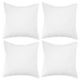 thumbnail image 1 of The Great American Store Indoor/Outdoor 6D Set of 4 Euro Pillows- White (27" X 27") - Hypoallergic and Down Alternative Fill, 1 of 4