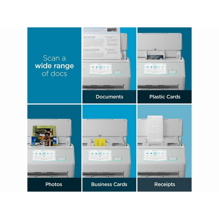 Ricoh ScanSnap iX2500 Large Format ADF/Manual Feed Scanner 600 dpi