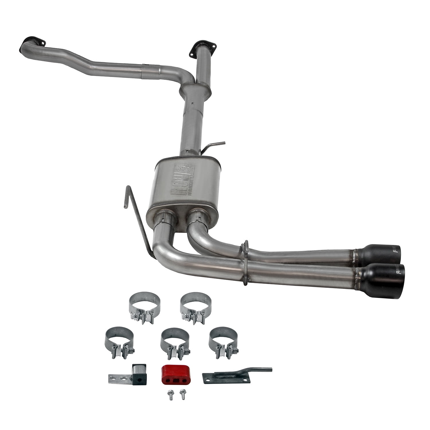 Flowmaster 718105 FlowFX Cat-Back Exhaust System - Stainless - Dual Same Side Exit