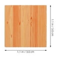 thumbnail image 4 of MRLESS 36pcs Miniature Dollhouse Wood Floor Tiles Realistic Flooring for Mini House Accessories and Dollhouse Furniture Decoration, 4 of 8