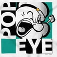 thumbnail image 2 of Popeye Comic Book Cartoon Pop Art Women's T Shirt Ladies Tee Brisco Brands S, 2 of 5