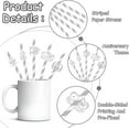 thumbnail image 5 of 60th Wedding Anniversary Decorations 30Pcs We Still Do 60 Years Straws Silver Striped Cheer to 60 Years Paper Straws for Happy 60th Slivery Wedding Anniversary Supplies, 5 of 5
