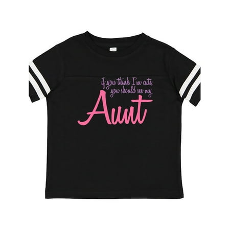 

Inktastic Cute Aunt Gift Toddler Boy or Toddler Girl T-Shirt
