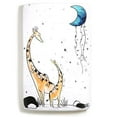 thumbnail image 2 of JumpOff Jo - Fitted Mini Crib Sheet for Portable Crib, Playard, and Playpen Mattresses and Mats, Super Soft 100% Cotton, 24 in. x 38 in. - Giraffe & A Calf, 2 of 7