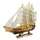 thumbnail image 2 of Modelo de velero de madera de 24 cm, decoración náutica, regalo temático para el hogar y la oficina, 2 of 15