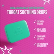 Sootheez by EEZ Co. Organic Throat Soothing Drops, Watermelon Mint, 14ct