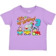 thumbnail image 3 of Inktastic It's My Birthday Circus Train 3rd Birthday Boys or Girls Toddler T-Shirt, 3 of 5