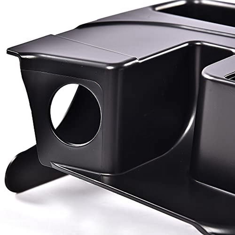 PIT66 Center Console Cup Holder, Fit for 2003-2012 Dodge Ram 1500 2500 3500 Matte Black