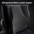 thumbnail image 4 of C3 Gaming Chair Office Chair Ergonomics Lumbar Support Racing Style PU Leather High Back Adjustable Swivel Task Chair My Lux Decor Round, 4 of 9