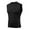 Black, variant on Men's Athletic Compression Shirts Sleeveless Tank Top Slim Running Sports Workout Base Layer Undershirt