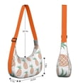 thumbnail image 3 of Fresh Pineapple Floral Print Crossbody Tote Bag for Women, Summer Tropical Fruit Shoulder Purse, Lightweight Water-Resistant Hobo Handbag, Large Capacity Plant Lover Bag, 3 of 3