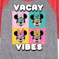 thumbnail image 3 of Mickey & Friends - Vacay Vibes - Toddler And Youth Raglan Graphic T-Shirt, 3 of 6