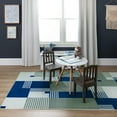 thumbnail image 4 of Mohawk Home Alliance Indoor Geometric Area Rug, Royal, 5' x 8', 4 of 11