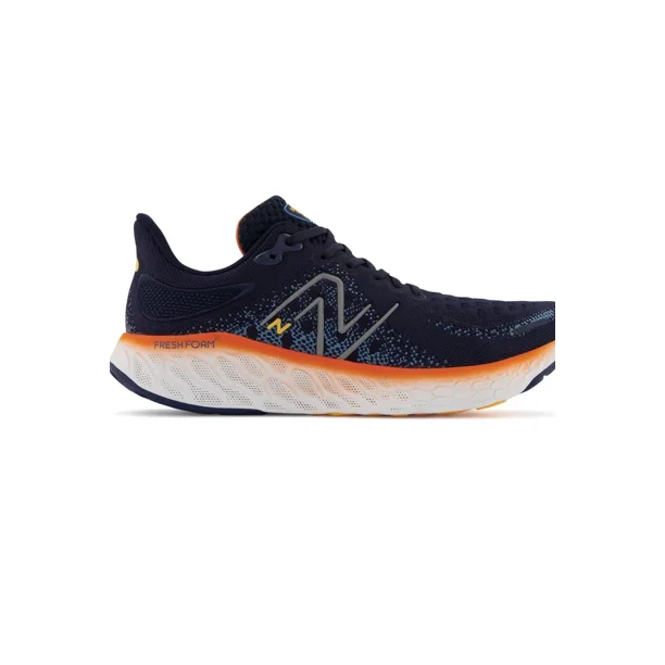 NEW BALANCE MEN'S FRESH FOAM X M1080E12 In Eclipse/Vibrant Org/Spring Tide