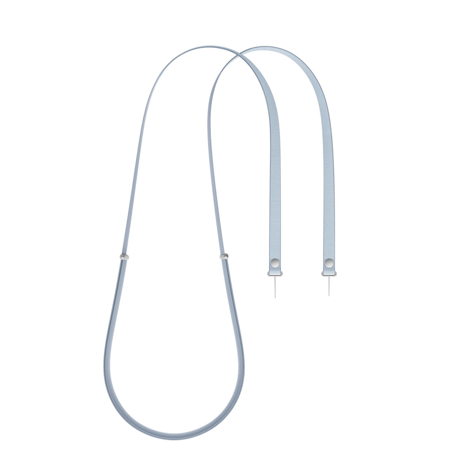 Phone Case Crossbody Strap with Adjustable Neck Hanging Design - Light Blue