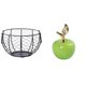 thumbnail image 1 of Cesta de huevos,Cesta multiusos para huevos,cesta tejida de alambre de hierro,Cesta de almacenamiento de alambre para huevos Cesta de almacenamiento portátil,Estatua,Escultura de fruta, 1 of 8