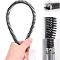 thumbnail image 3 of Multifunction Pipes Dredging Tool Spring Pipes Sewer Bathroom Kitchen Drain Pipes Unblocker Pipeline Clogged Removing Tool Work with Electric Drill, 3 of 5