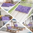 thumbnail image 6 of Vintage Purple Pillow Covers, Linen Long Throw Pillow Case, Retro Botanical Abstract Art Holiday Pillow Protector Decorative Cushion Cover for Living Room/Bedroom 20" x 26", 6 of 8