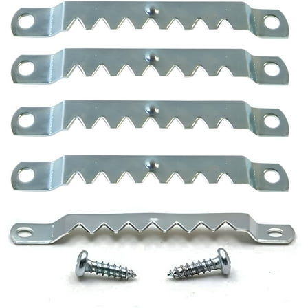 808 Corp Sawtooth Picture Hanger Kit with screws, 10 pack
