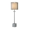 thumbnail image 1 of ElkGroup International D1408 Exeter Table Lamp In Chrome With Double-Framed Shade, 1 of 5