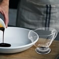thumbnail image 3 of 2 Pcs Pichet à Sauce en Verre avec Poignée Plat à Sauce Clair Pichet à Lait Mini Pichet à Sauce, 3 of 5