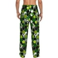 thumbnail image 3 of Disketp Soccer1 Men's Pajama Pants - Ultra Soft Fleece Sleep and Lounge Pants (Size: S-XXL), 3 of 6