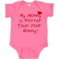 thumbnail image 3 of Inktastic My Mommy is Hotter Than Your Mommy Boys or Girls Baby Bodysuit, 3 of 5
