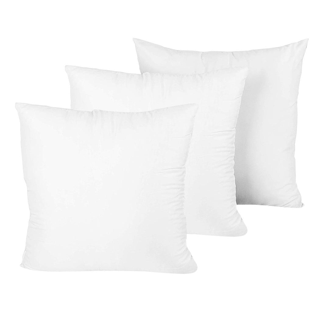 Thsue 3Piece Hypoallergenic Down Substitute Polyester Square Pillow